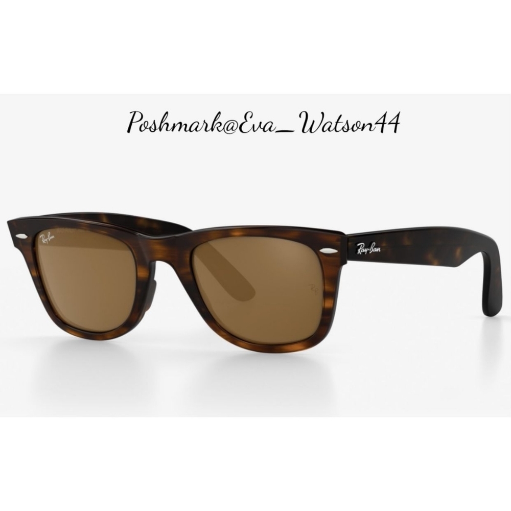 Ray-Ban Wayfarer Tortoise Brown RB2140 New Unisex